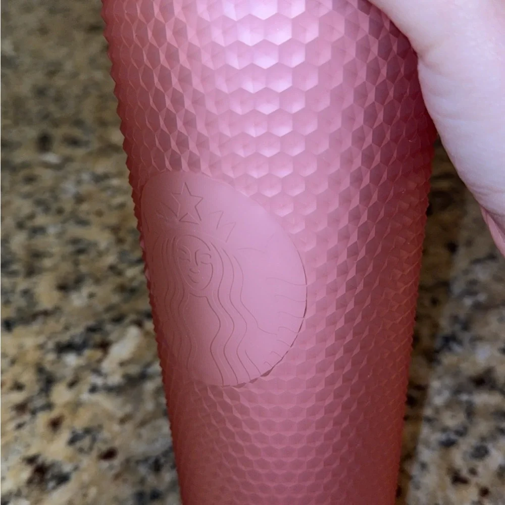 Starbucks Pink Studded Tumbler